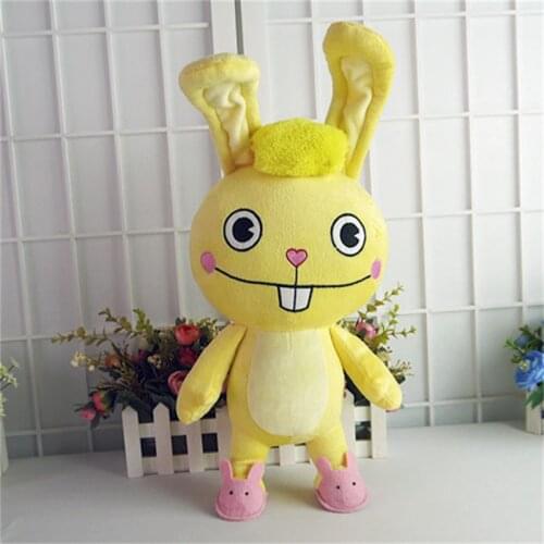 Happy Tree Friends Cosplay Plush Toys Anime HTF Cuddles Figure Doll Filling Pillow 40cm Cartoon Cushion For Gifts