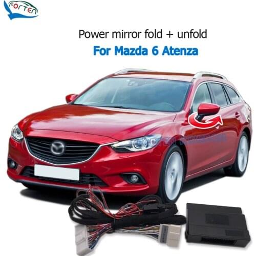 Forten Kingdom Car Side Auto Rear Mirror Folding System Module For Mazda 6 Atenza Rear View Mirror fold unfold