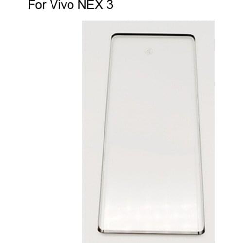 High quality For Vivo NEX 3 Front Outer Glass Lens Touch Screen Outer Glass without Flex cable For Vivo NEX3