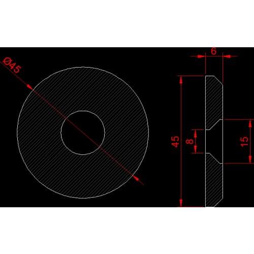 Deal 2 Sample Stainless Steel 304# Glass Clip for Hole Size 30mm
