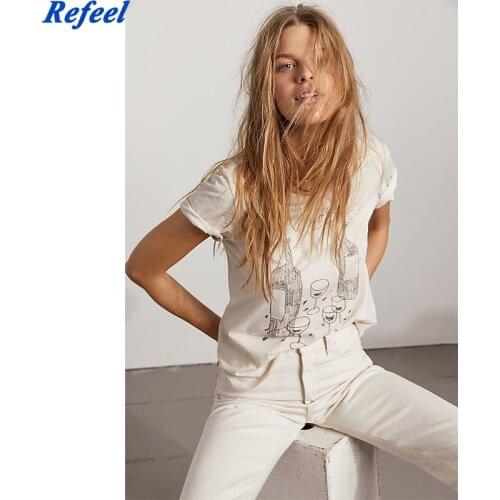 New Women Stylish Print T Shirt 2021 Short Sleeve O Neck Tees Ladies Summer Streetwear Chic Tops