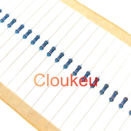 1/4W 1% 5% Color ring resistance 430K 470K 510K 560K 620K 680K 750K 820K 910K Ohm 0.25w