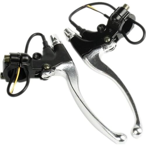 1 Pair Electric Bike Brake Lever Bicycle Handle Brakes Cut-Off Brake Levers Cycling Parts for Electric Bike Scooter