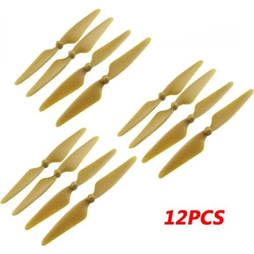 12PCS H501S Propeller RC Drone AB Propeller Props Spare Part for Hubsan H501S RC Quadcopter Main Blade Accessory
