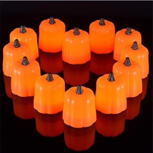 12PCS Simulation Pumpkin Halloween Spider Bat Skull String Lights Lamp DIY Hanging Christmas Decoration Led Lights Party Light