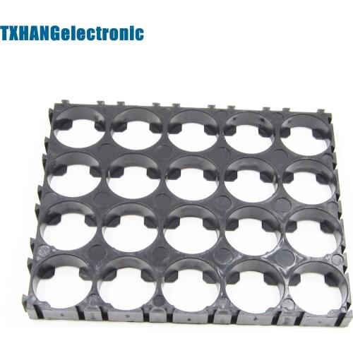 2PCS 4x5 Cell 18650 Batteries Spacer Radiating Shell Plastic Heat Holder Bracket diy electronics