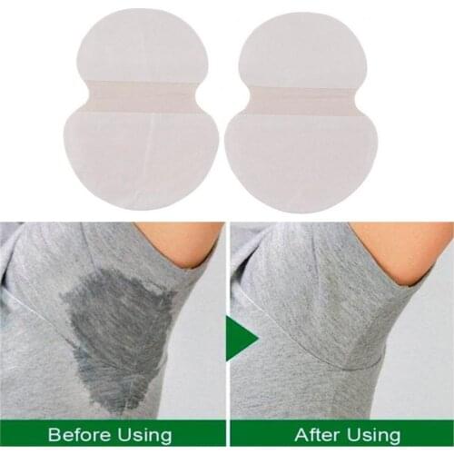 2Pcs Armpits Sweat Pads for Underarm Gasket from Sweat Absorbing Pads for Armpits Linings Disposable Anti Sweat Stickers