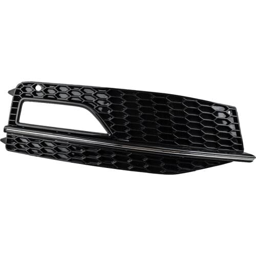 8K0807682L ABS Gloss Black Right Front Bumper Lower Fog Light Grill Grille 8K0807682 Fit for Audi A4 B8 S-Line S4 2013 2014 2015