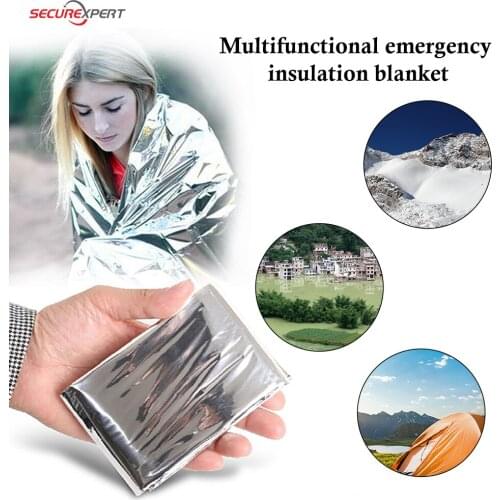 Winter Curtain Military Blanke Emergency Thermal Blanket Outdoor WaterProof Survival Rescue Blanket Foil Thermal Space First Aid
