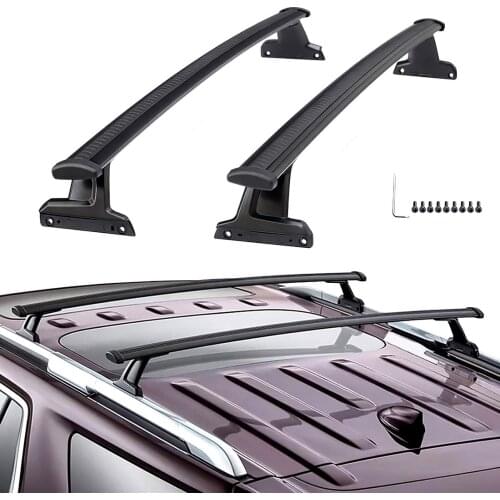 Roof Rack Cross Bar Rail Compatible with Chevy Chevrolet Traverse 2018 2019 2020 2021 Cargo Racks Luggage Canoe Kayak Carrier