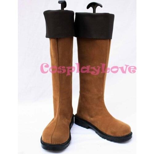 Hakuoki Toudou Heisuke Cosplay Shoes Boots Hand Made Custom-made For Halloween Christmas Festival CosplayLove