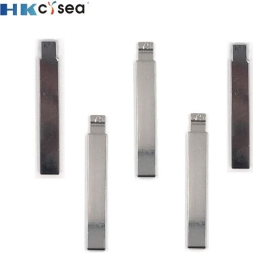 HKCYSEA KD#75 KD Remote Uncut Blank Metal Blade Type #75 for Geely Panda Car Key Remote Blade Replacement