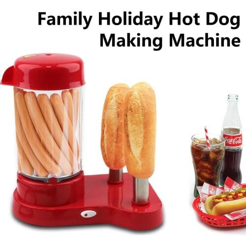 Mini Home Breafast Machine Hot Dog Machine Fast And Efficient Party Essential Hot Dog Machine Commercial Machines Home#g30