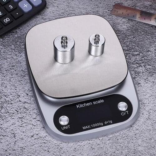 Multifunction Electric Mini Kitchen Scale High-Precision Sensor Digital Measure Cook Baking Dining Bar Accessory