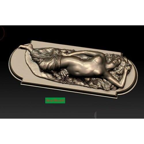 3D model stl format for cnc machine Drunking women