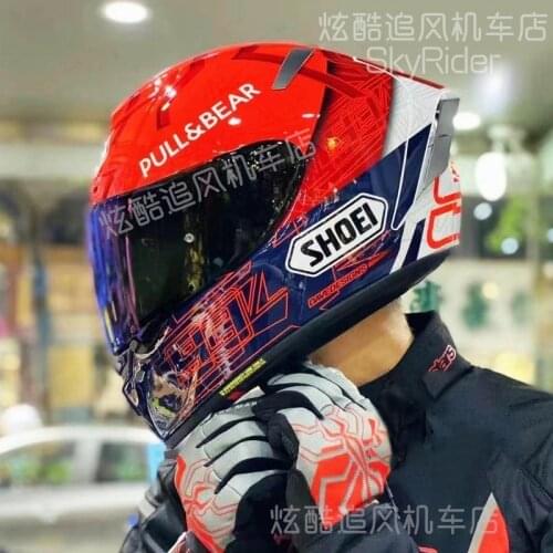Full Face Motorcycle helmet X14 Marquez 6 red ANT Helmet helmet Riding Motocross Racing Motobike Helmet