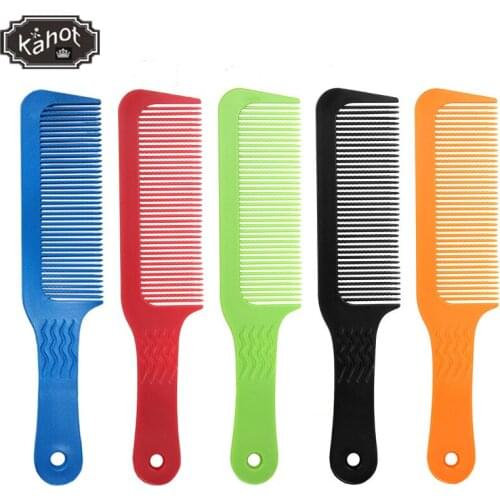 Professional Barber Haircut Comb Hair Styling Comb Rounded Wavy Tooth Comb Hair Salon Hairdresser Hairdressing Tool