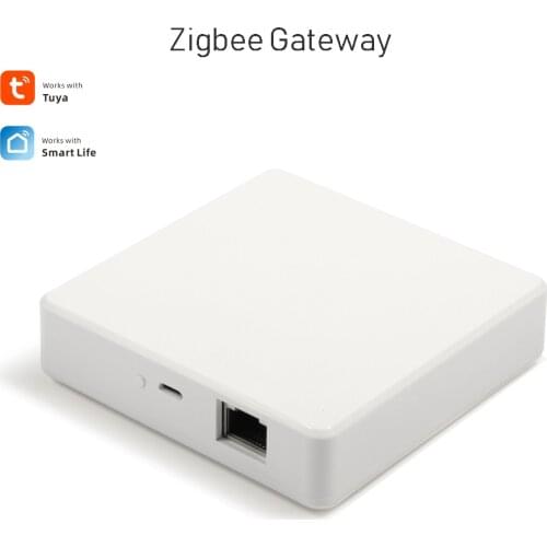 Tuya ZigBee Gateway Wired Smart Home Bridge Hub Smart Life APP Remote Mobile Controller Works with Alexa Google Home