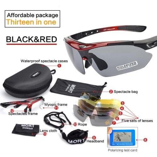 Brand New Quality Glasses Multi 5 Color Lens Men Women Sunglasses Polarized MTB Sport Eyewear Goggle Sunglasses UV400 Goggle