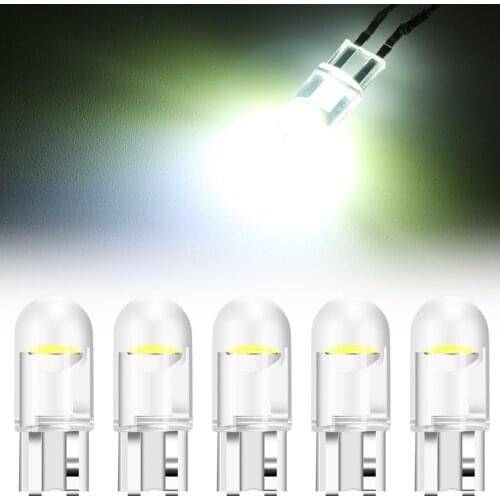 T10 W5W LED Car Wedge Parking Light Turn Side Bulbs for Peugeot 208 3008 5008 408 2008 308 508 306 407 807 Partner