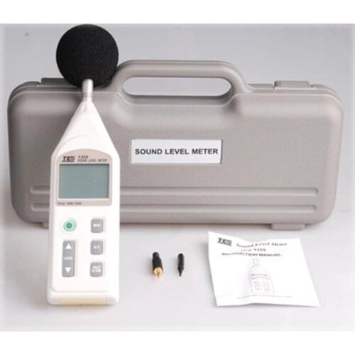 TES-1359 Sound Level Meter Measurement level 30dB to 130dB , Fast/Slow Dynamic Characteristic , A&C Frequency Weighting