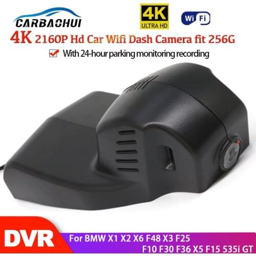 4K 2160P Car DVR Wifi Dash Cam Camera Driving Video Recorder High quality For BMW X1 X2 X6 F48 X3 F25 F10 F30 F36 X5 F15 535i GT