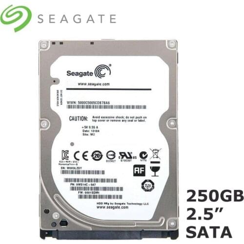 Seagate Brand 2.5" 250GB Sata2-Sata3 Laptop Notebook Internal hdd hard disk drive 2mb/8mb 5400RPM-7200RPM 160MB/s disco duro