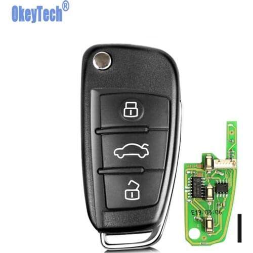 Xhorse Unversal Remote Car Key For Audi A6L Q7 Type VVDI Key Tool 5pcs/lot 3 Buttons XKA600EN Programmer VVDI Car Key