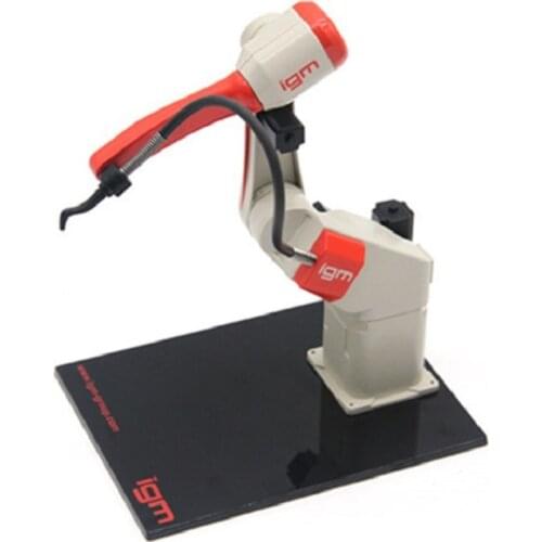1:10 Igm Welding Industrial Robot Mechanical Arm Six-Axis Simulation Scene Model Gift School Teaching Aid