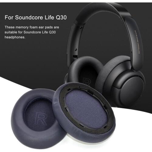 1 Pair For Soundcore Life Q30 /Q35 BT Headphone Replacement Foam Ear Pads Memory Foam Earpads Replacement Ear Cups Accessories