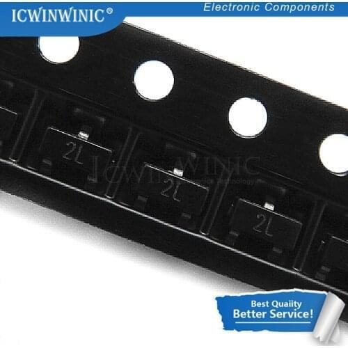 100piece 2N5401 2L MMBT5401 2L SOT23-3 SOT23 Bipolar Transistors - BJT PNP Transistor New original In Stock