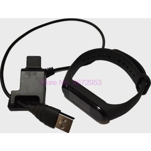 500pcs/lot 2019 Newest USB Charging Dock Cable Replacement Cord Charger For Xiaomi Mi Band 4 Smart Bracelet