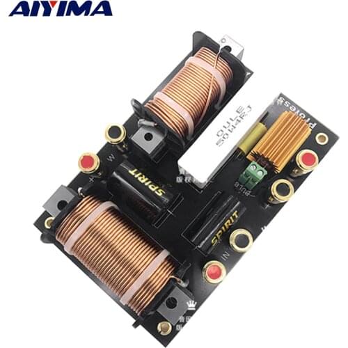 AIYIMA 1Pc Audio Speaker Professional Stage Frequency Divider Two Ways 44 Core Treble Speakers Protection DIY For Home Theater