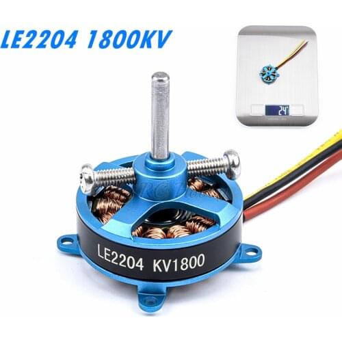 High Quality L2204 2204 1800KV KV1800 Brushless Motor Support 2-3s For KT F3P RC Fixed-wing Aeroplane Airplane