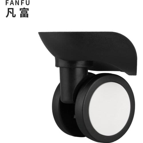 Fashion Luggage Portable Trolley Case Caster Accessories Repair Mute Universal Wheel Suitcase Roller Black Wheel Accessories
