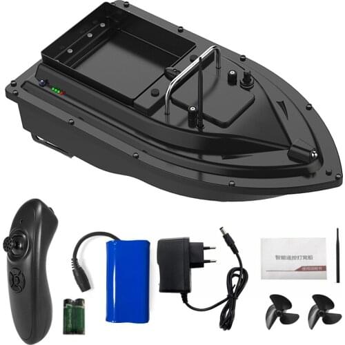 D16 Fishing Bait Boat Wireless Remote Control Boat 500m Dual-motor Long-distance Fishing Feeder Boat Device Speedboat De Pesca