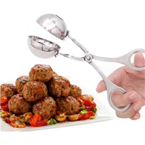 DIY Meatball Maker Stainless Steel Stuffed Meatball Clip Fish Beaf Meat Ball Maker Cooking Tools Gadgets Kitchen Accessories