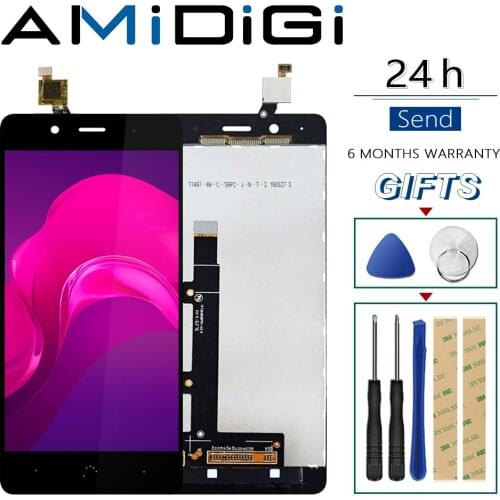 For BQ Aquaris X5 Plus LCD Display+Touch Screen Digitizer Glass Panel Tactil For 5.0 inch BQ Aquaris X5 Plus + tools