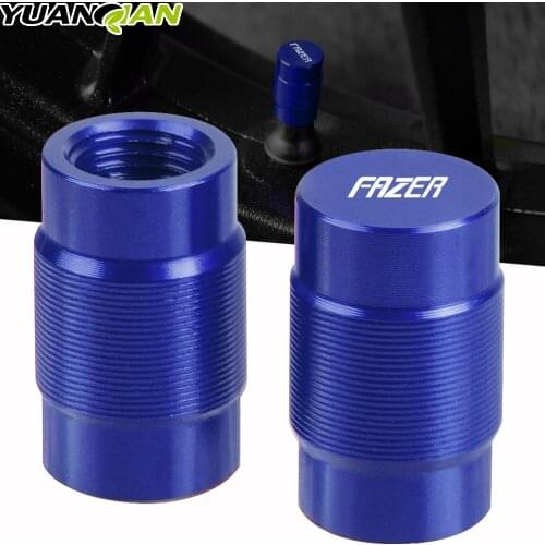For Yamaha FZ1 FZ6 FZ600 FZ6R FZ8 Fazer Motorcycle CNC Aluminum Accessorie Wheel Tire Valve Stem Caps CNC Airtight Covers