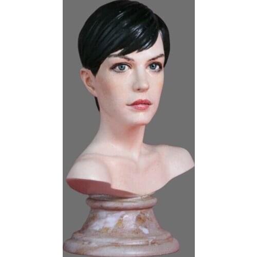 1/10 Scale Resin Bust Head carving for novice practice Figure Model Kit Free Shipping