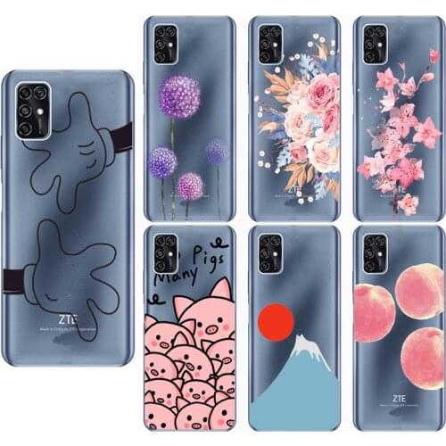 For ZTE BLADe V2020 SMART covers Silicone Ultra Thin Clear Soft TPU Phone Case For ZTE Blade V2020 Smart Transparent Funda Coque