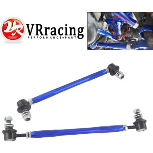 VR - 300mm-345mm Ball Joint Adjustable Roll Sway Bar End Link For VW Audi Benz KIA VR-SEL28