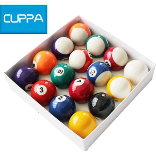 High Quality Cuppa Pool Table Billiard Balls Set 52mm/57mm Snooker billiards Accessories China
