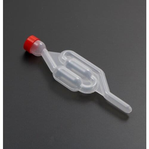 New 1pc Plastic Air Lock Home Brew Wine Fermentation Airlock Home Brew Air Lock Check Valve Water Sealed Valves