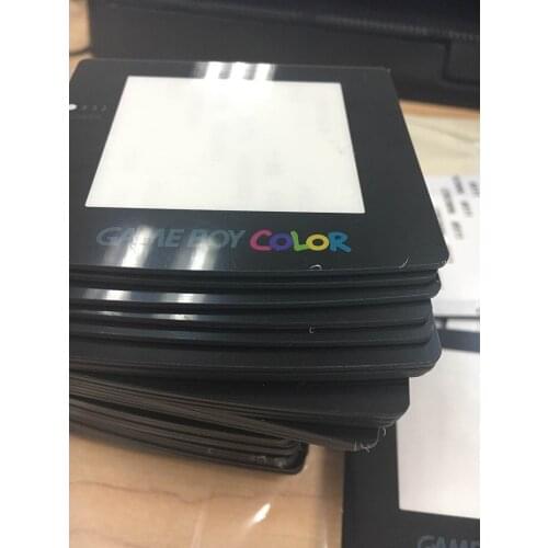 100PCS/lot Screen Lens For Gameboy Color for GBC Replacement Plastic Screen Protective Parts