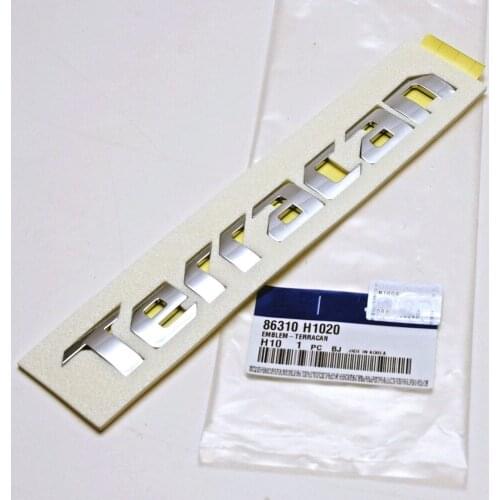 86310H1020 for Hyundai Genuine Parts Terracan (SILVER ) Emblem 86310 H1020