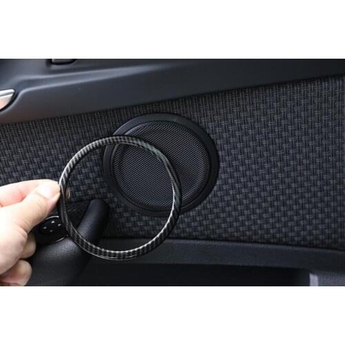 ABS Plastic Door Speaker Ring Circle Trim For BMW X1 F48 2016/19 2 series Gran Tourer F45 F46 2015-18 For BMW X2 F47