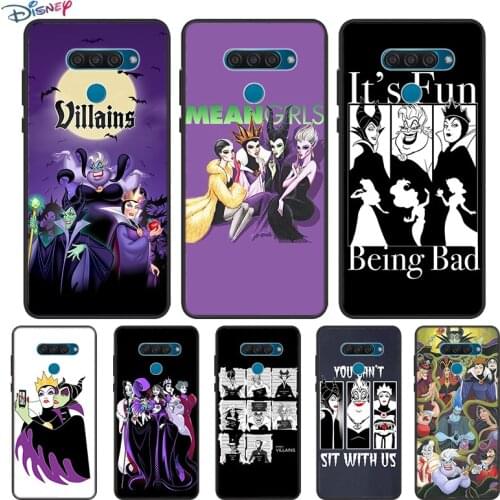 Disney Dark Villains For LG K92 K62 K52 K42 K31 K22 K71 K61 K51S K41S K30 K20 G8 G8S G8X ThinQ Silicone Phone Case