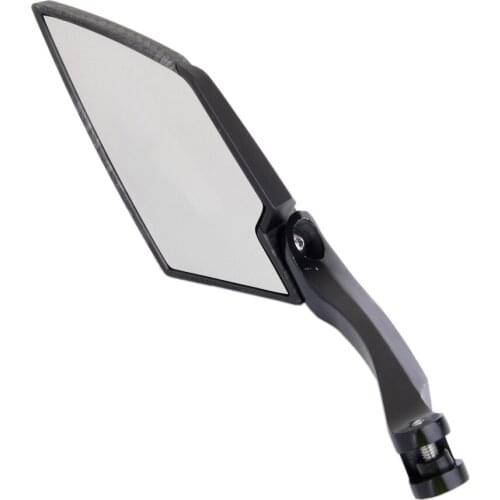 Pack Of 2 Motorcycle Bike Universal Rear View Side Mirrors 10/8mm Carbon