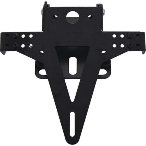 Motorcycle Adjustable Angle License Number Plate Frame Holder Bracket For Yamaha Yzf R1 R3 R6 R15 R25 Fz6 Mt-07 Mt 07
